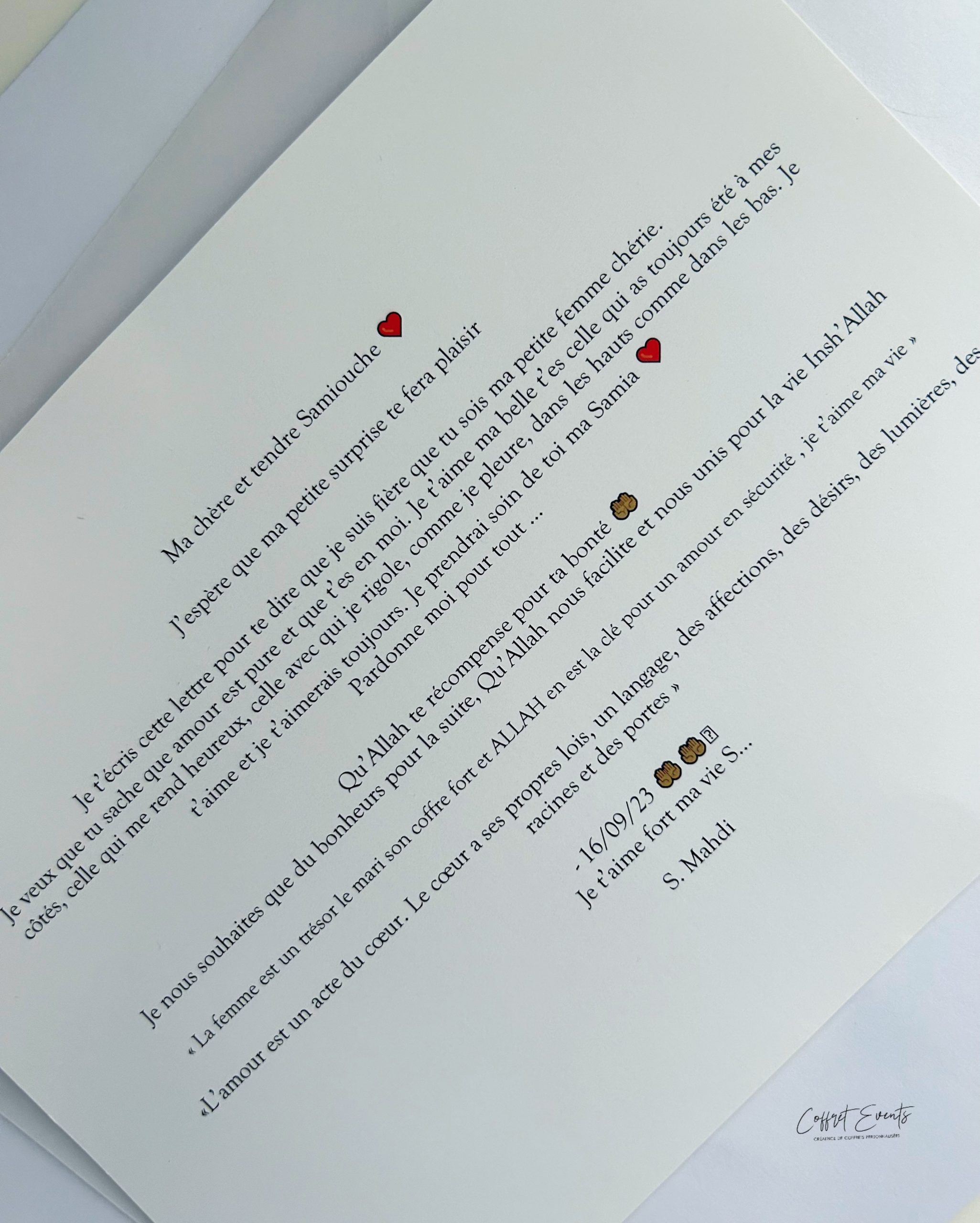 Lettre enveloppée – Image 3