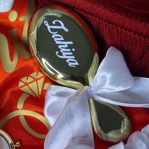 Mini brosse à cheveux personnalisée