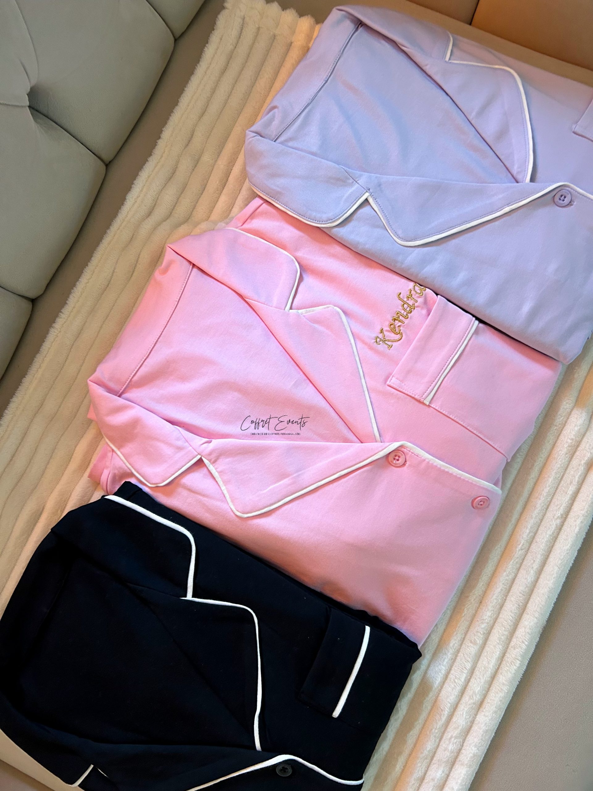 Pyjama 2 pièces personnalisé