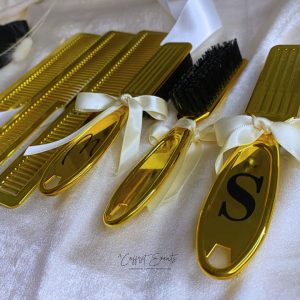 Brosse et peigne personnalisée