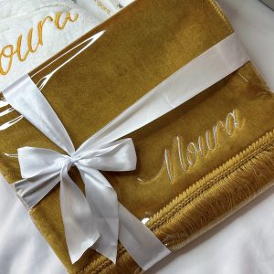 Tapis de prière personnalisée